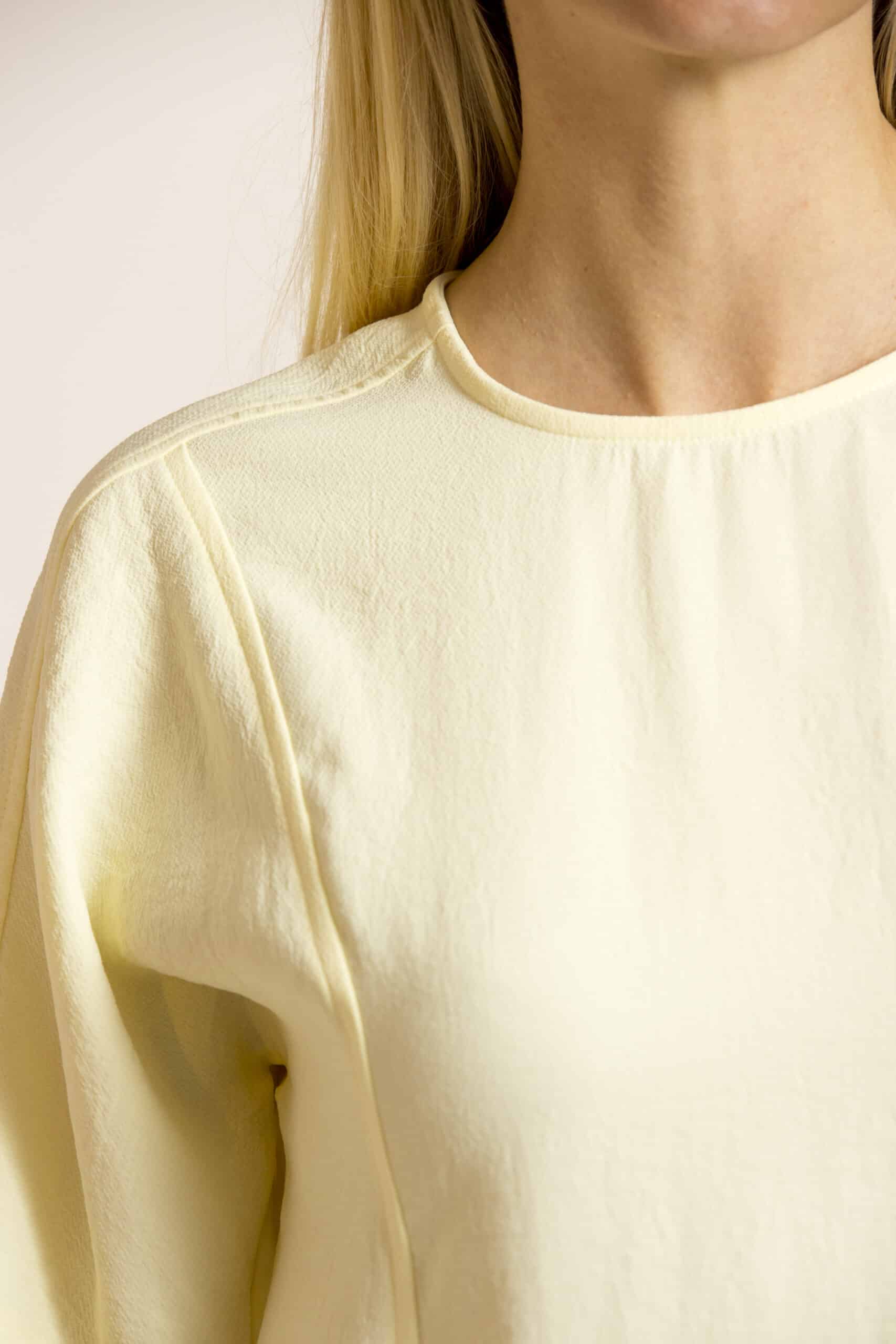 Yellow relaxed-fit long dress - Image 6