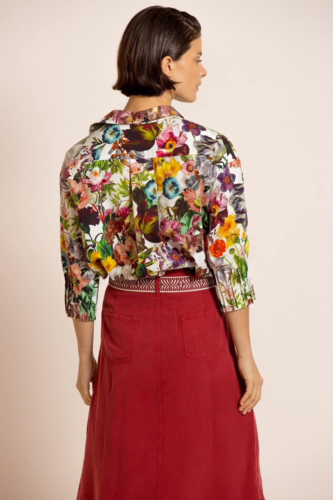 Multicolour printed shirt - Image 4