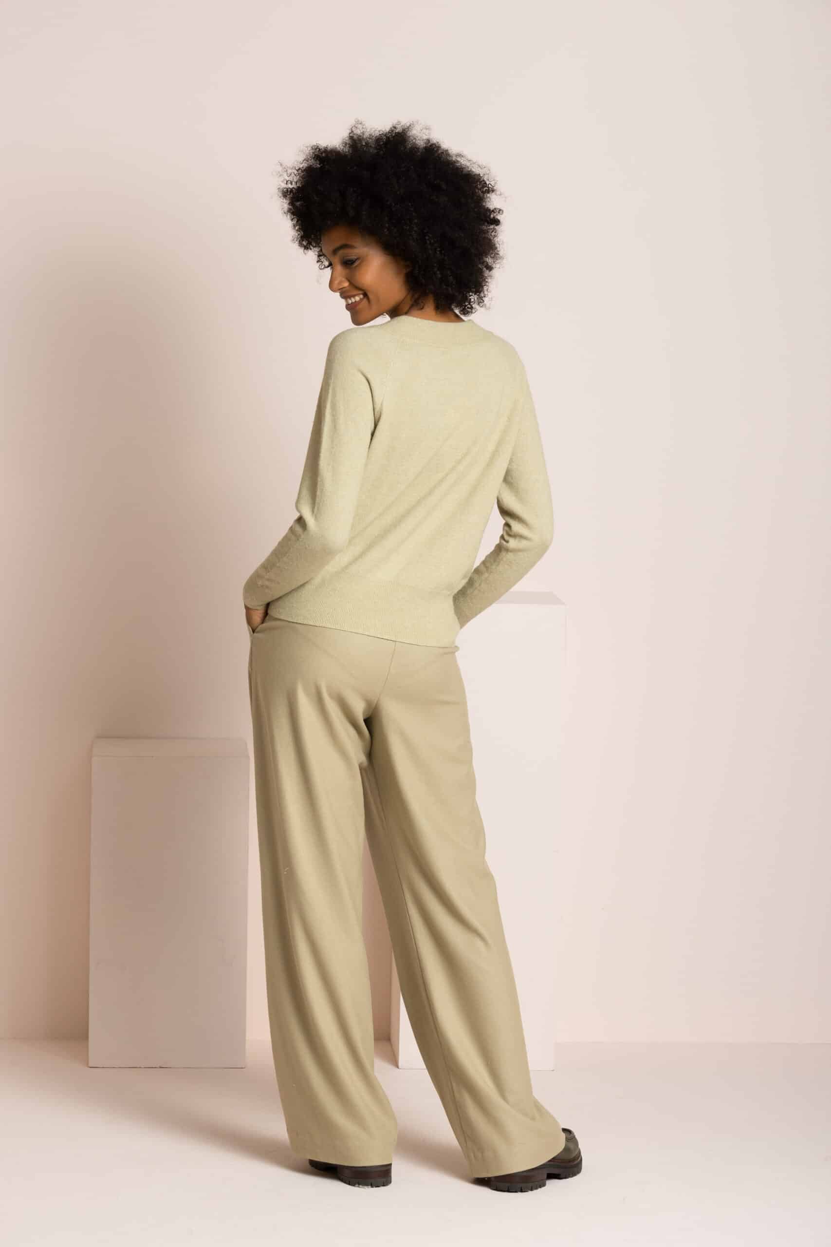 Green tailored trousers - Image 4