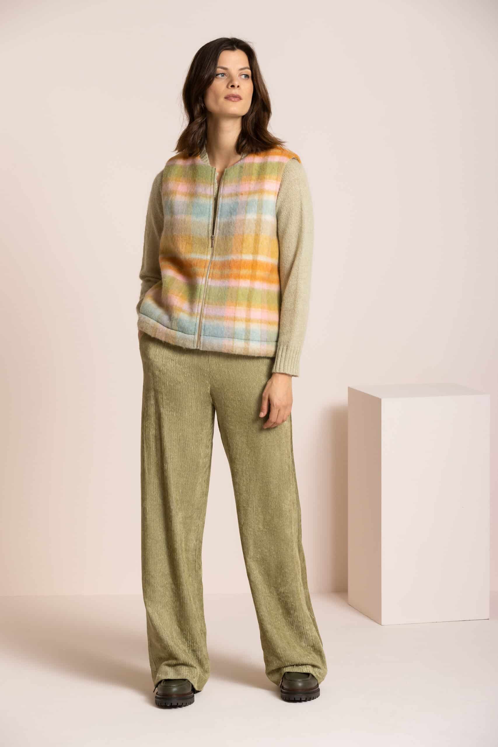Green tailored trousers - Image 3
