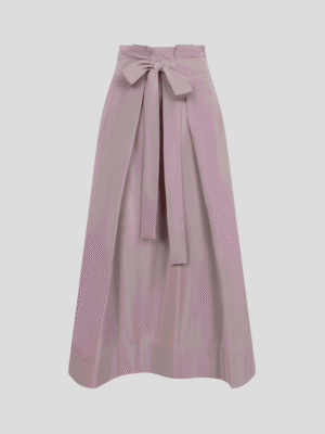 Purple limited edition paperbag skirt