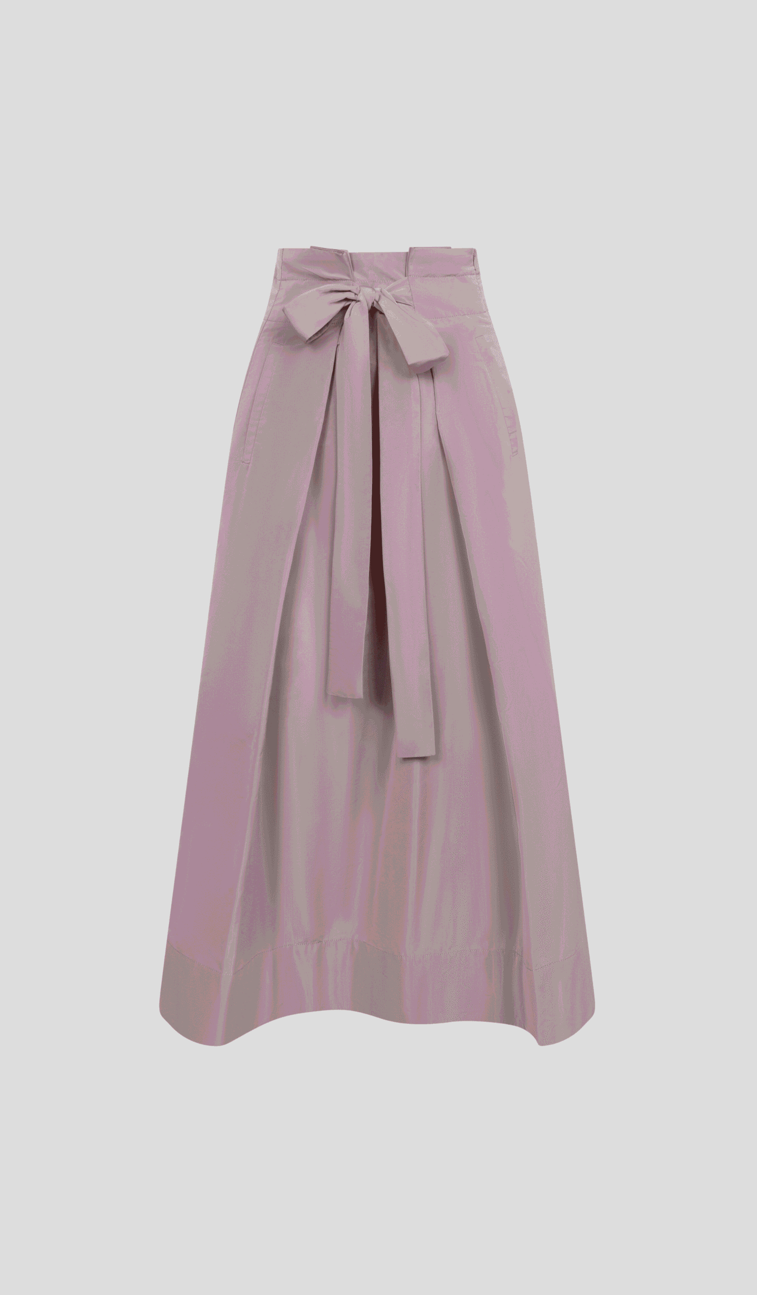 Purple limited edition paperbag skirt