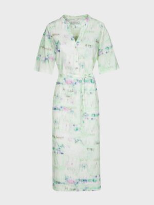 Long mint dress shirt