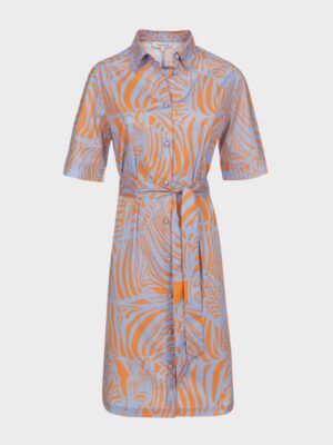 Long apricot dress shirt