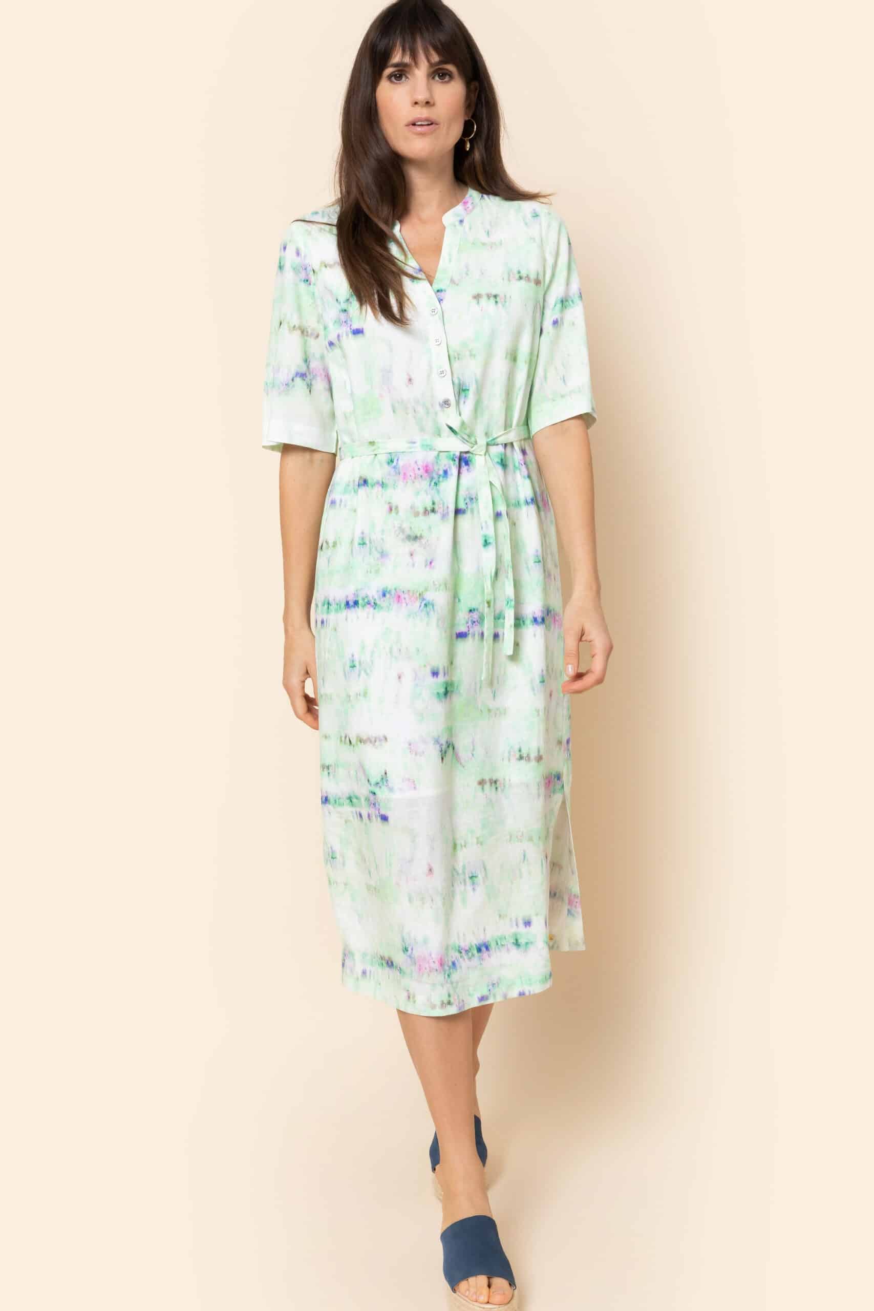 Long mint dress shirt - Image 2