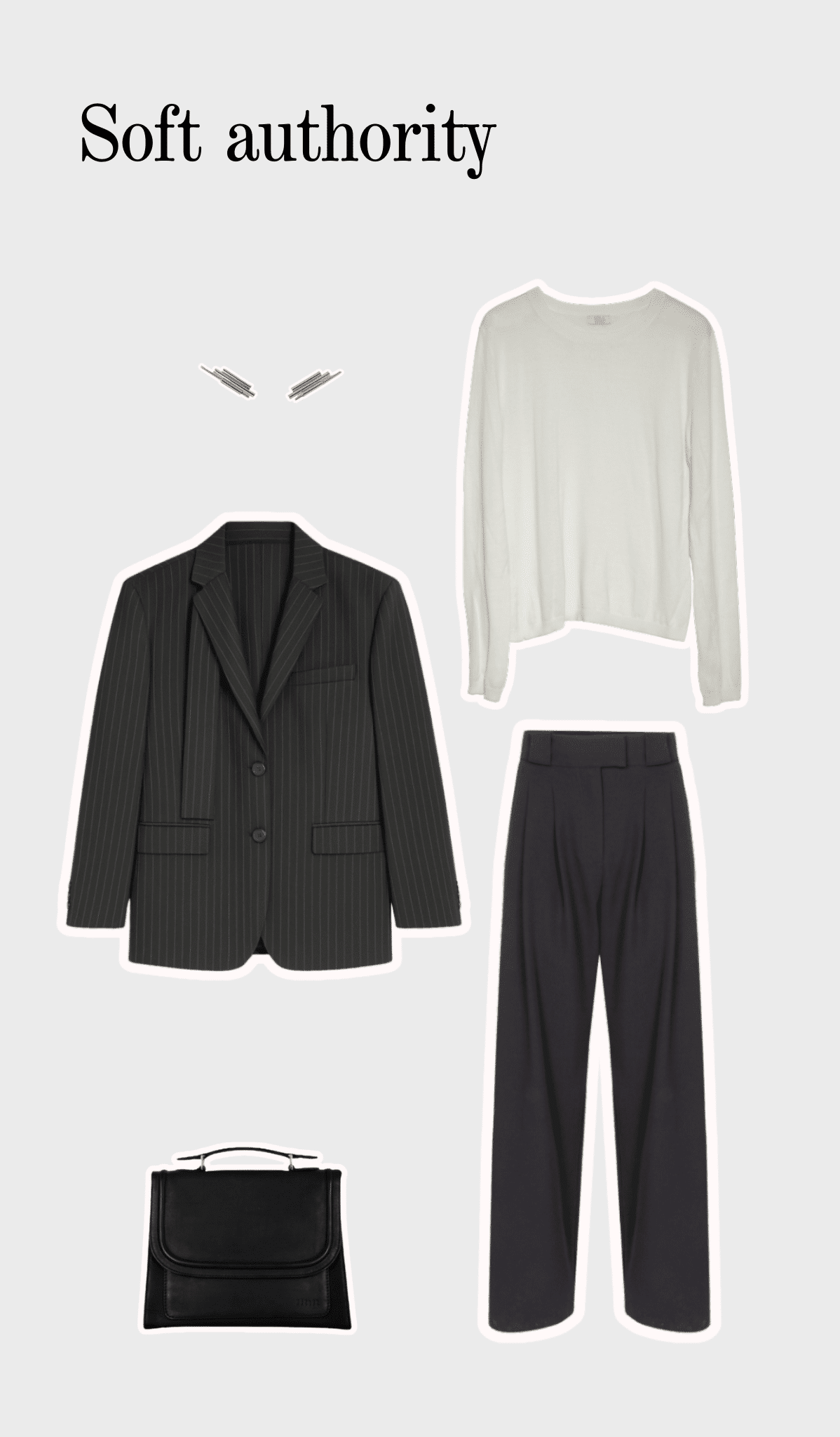 Black tailored trousers - Image 3