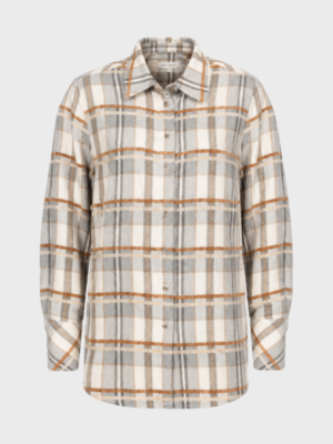 Grey flannel blouse