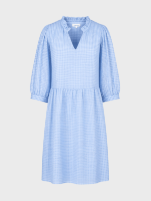 light blue flowy dress