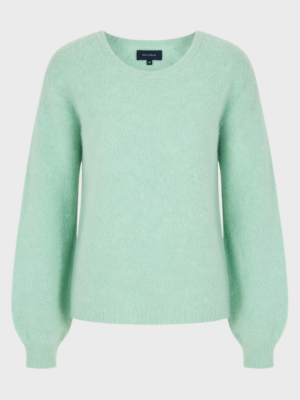 soft mint green sweater