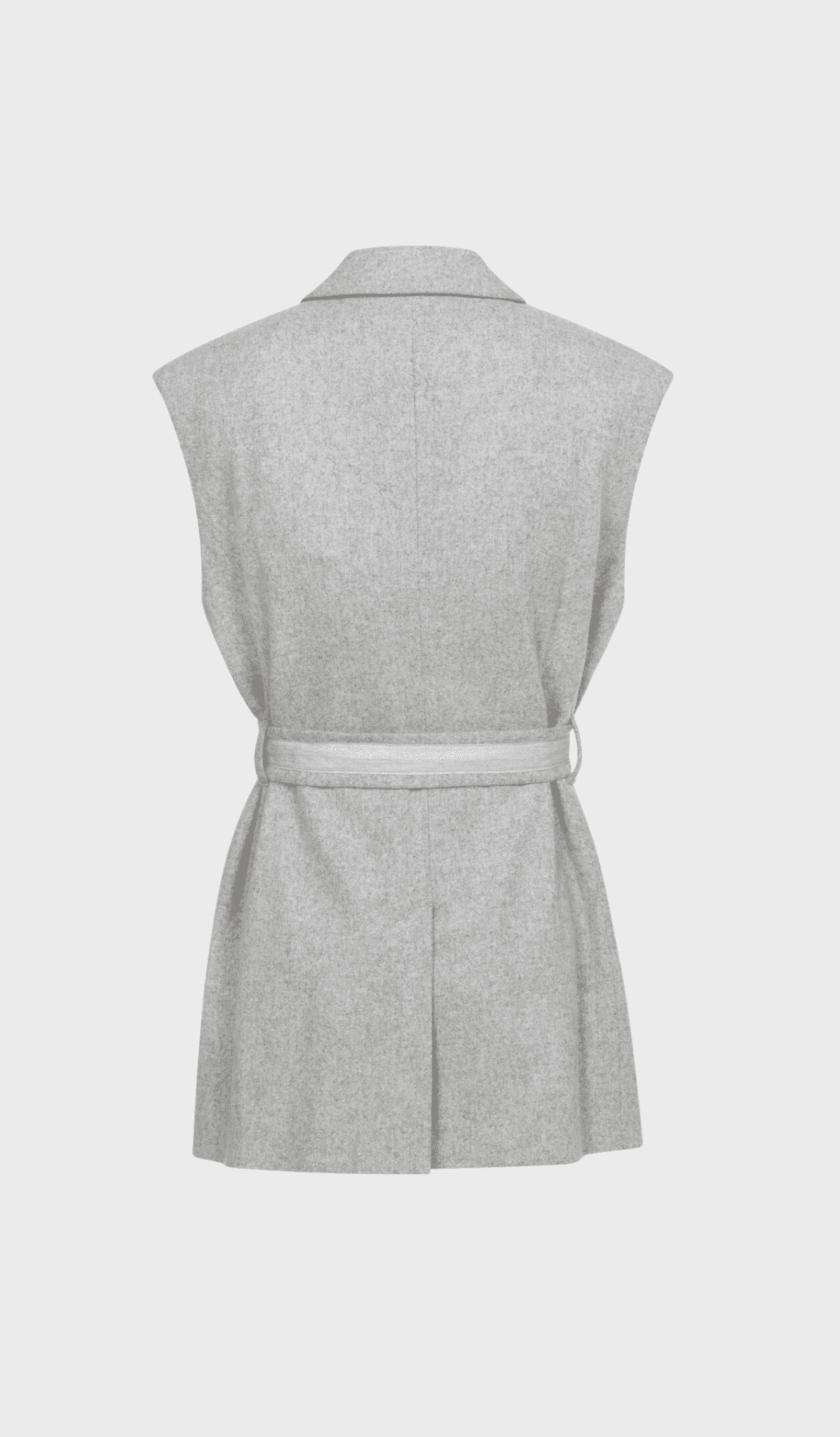 Grey limited edition sleeveless vest - Image 3
