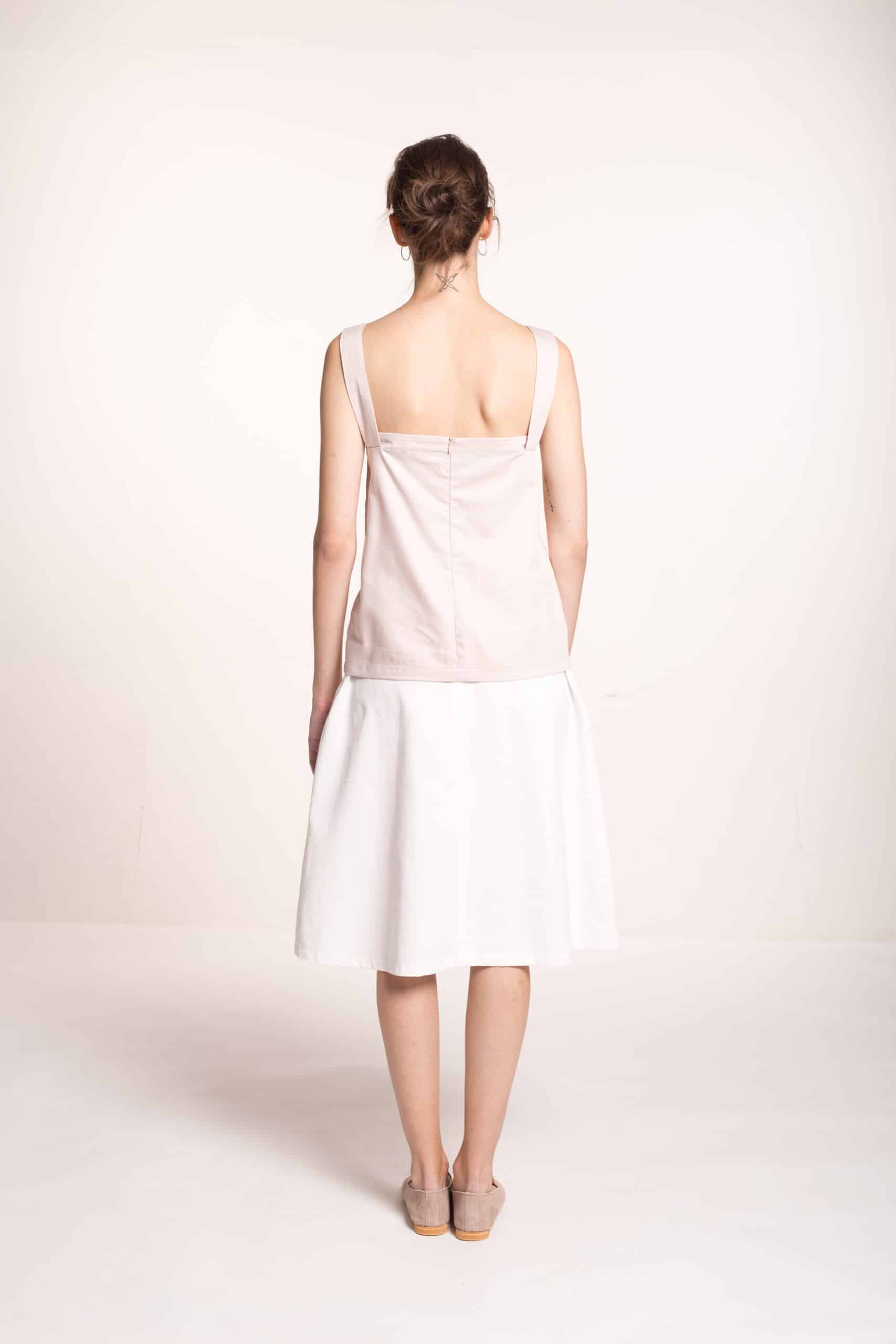 Pink wide straps top - Image 3