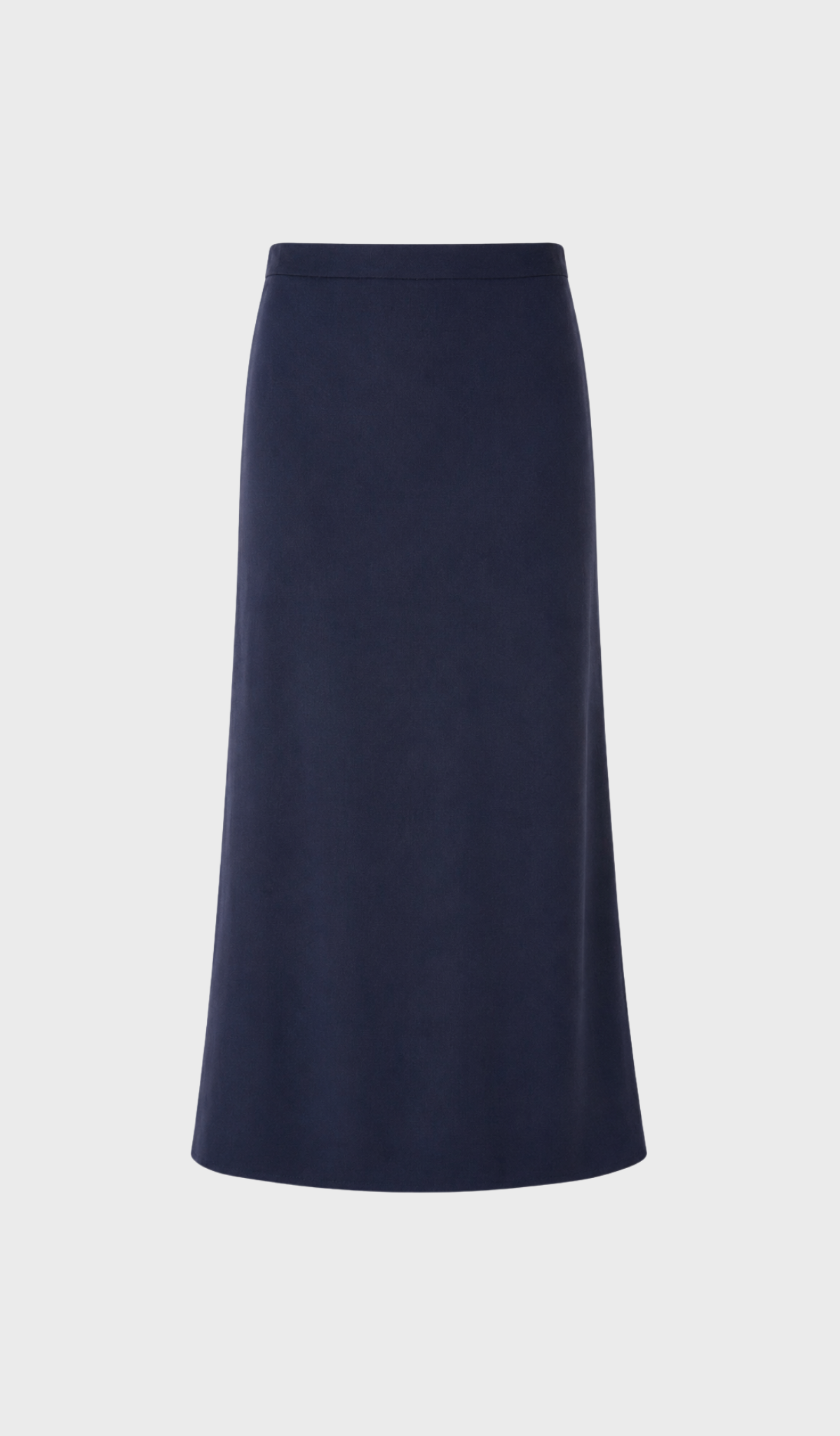 Navy tencel skirt