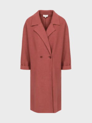 Red wool statement jacket