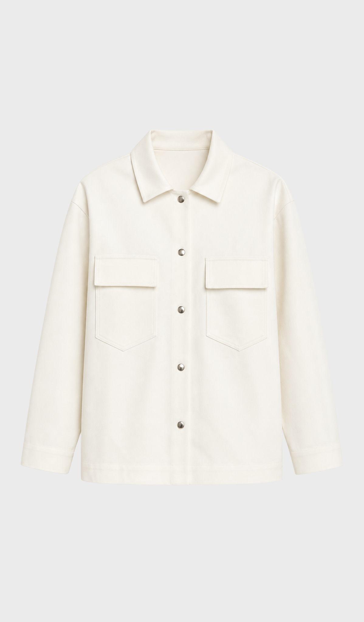 White denim pocket detail jacket