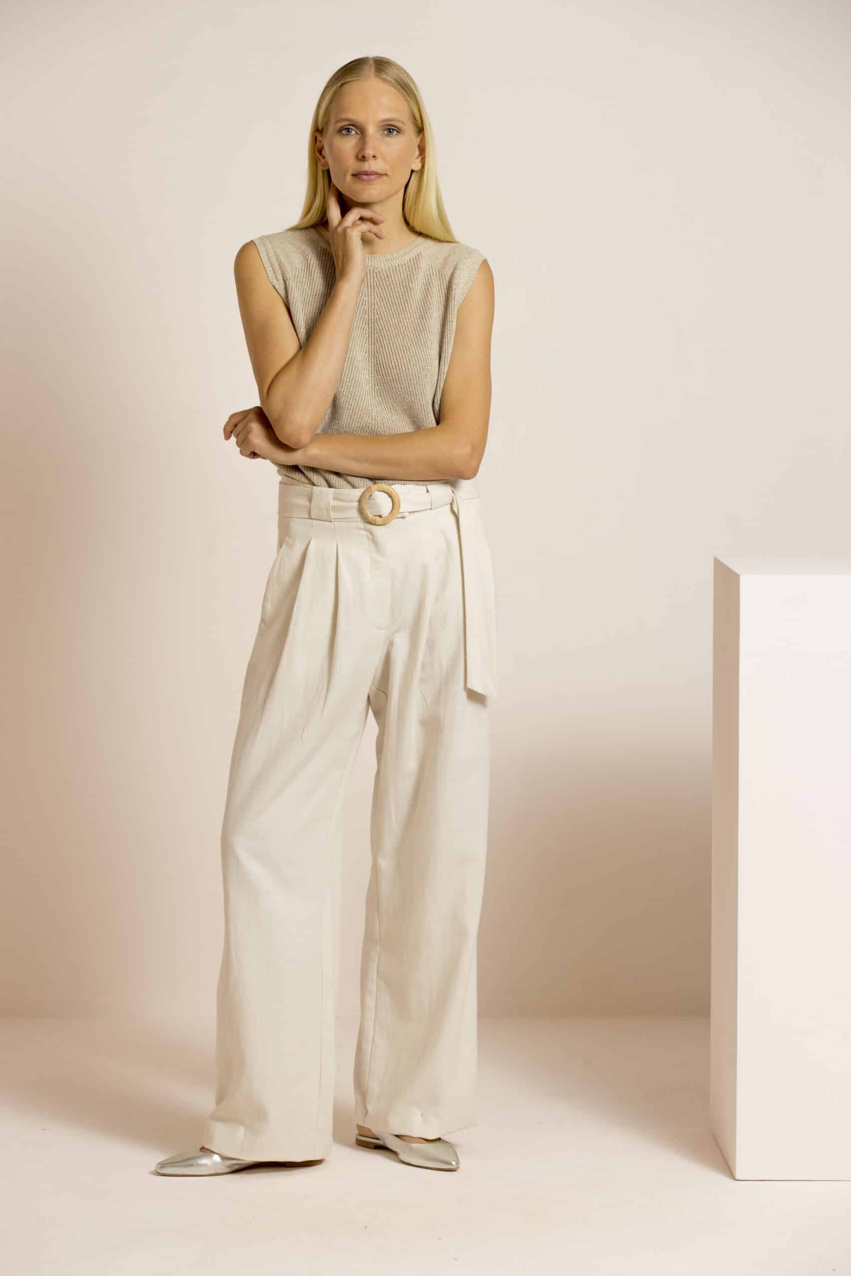 Mastic wide-leg trousers - Image 3