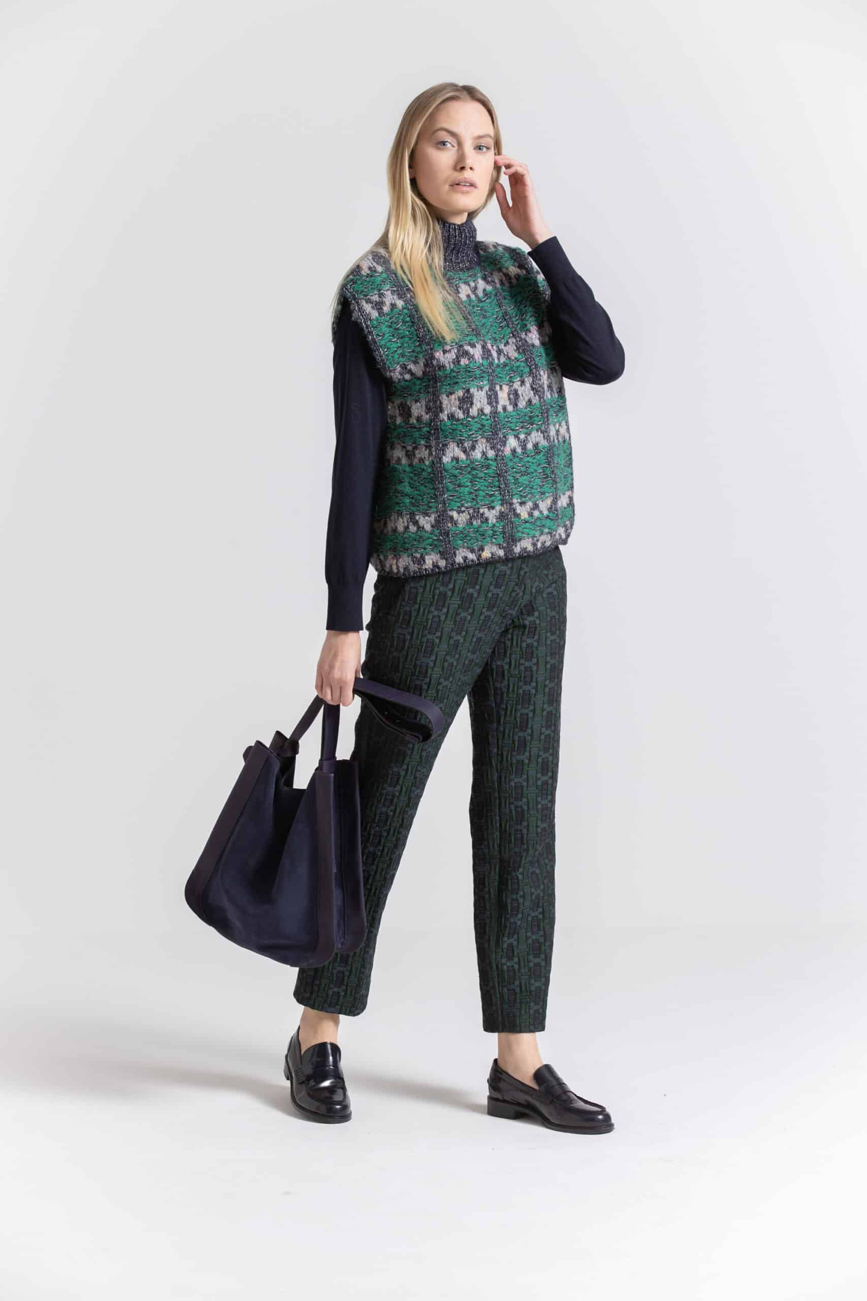 Emerald green trousers - Image 5