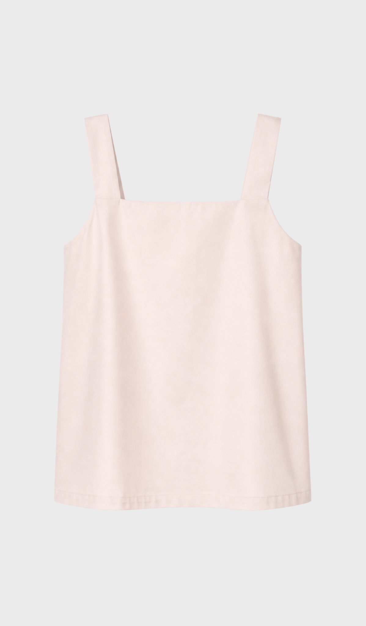Pink wide straps top