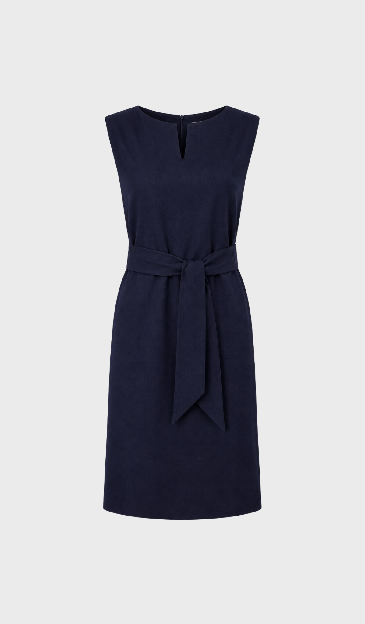 Black tencel wrap dress