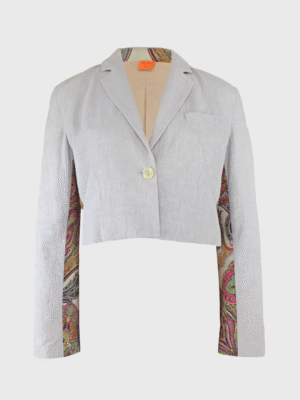 Blue short Niçoise vest