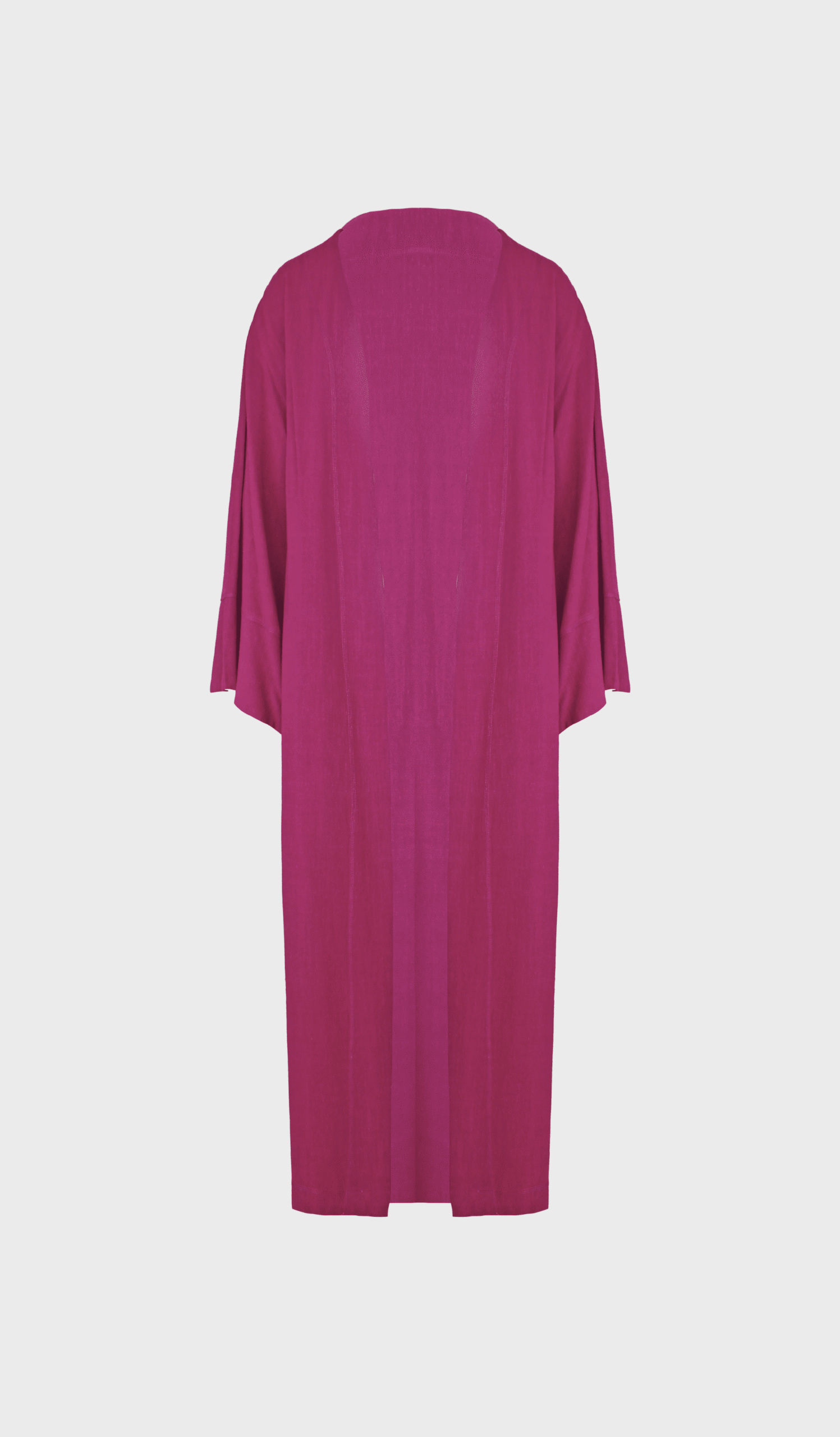 Pink linen Villa Longa kimono - Image 2