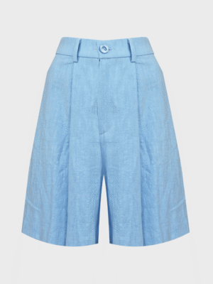 Blue linen Ocal shorts