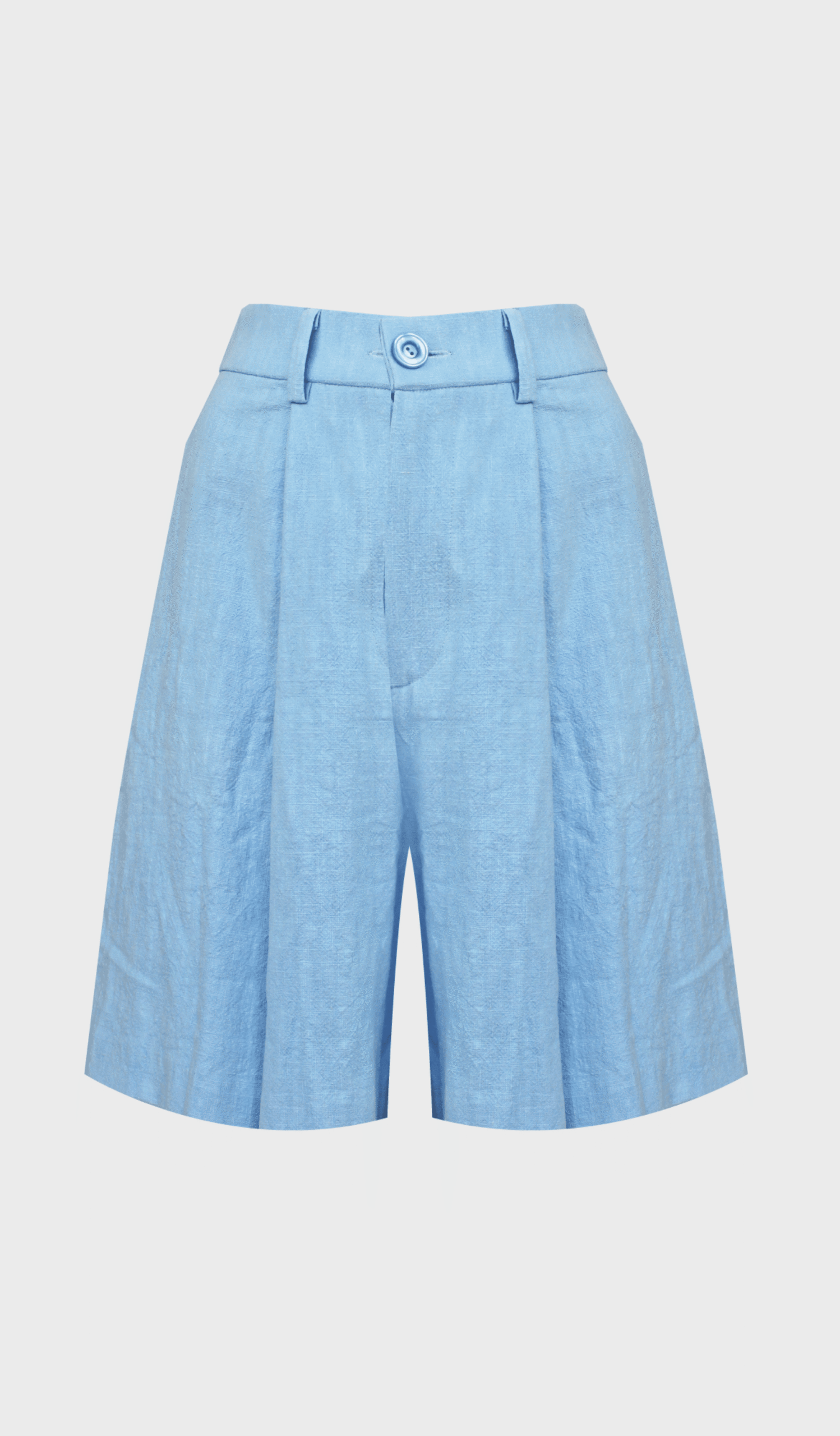 Blue linen Ocal shorts