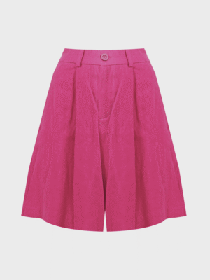Pink linen Ocal shorts