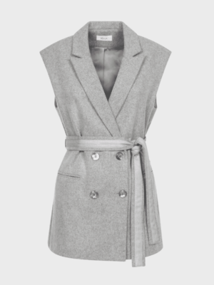 Grey limited edition sleeveless vest