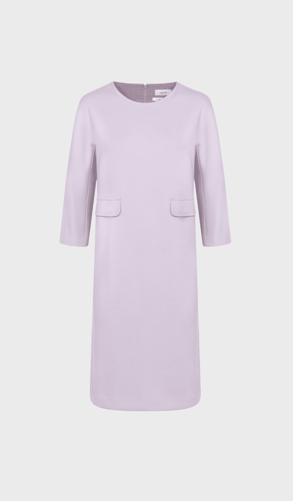 Lilac short scuba dress