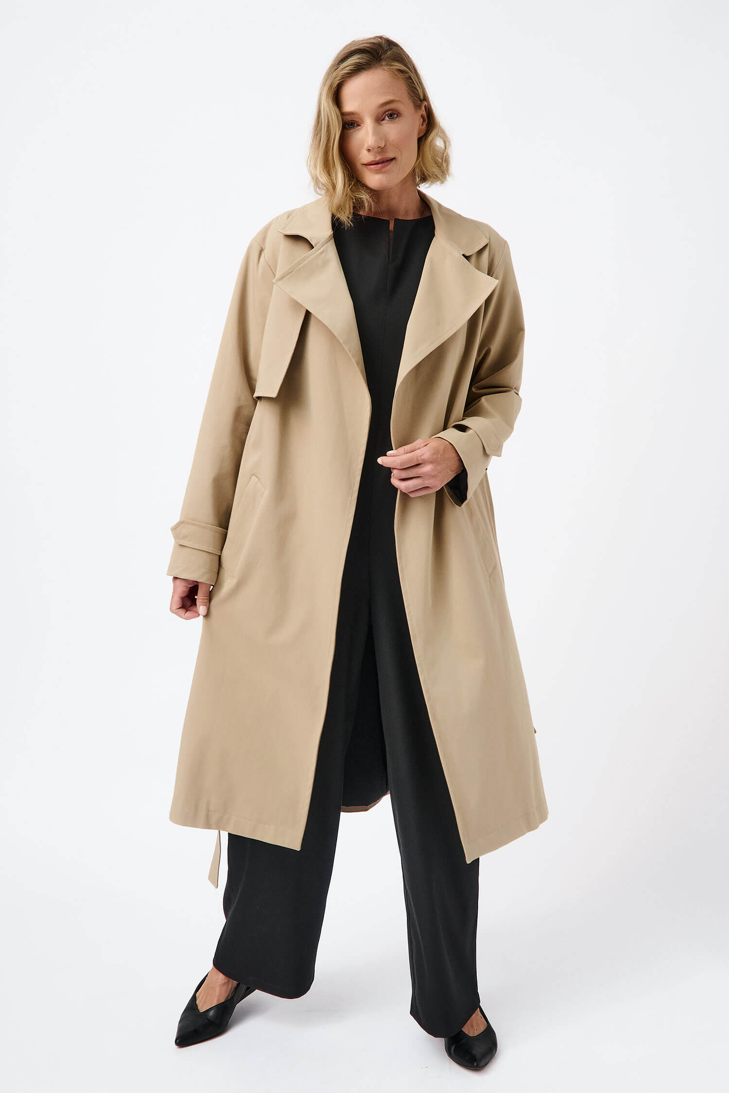 Belted sleeveless jumpsuit - Image 5