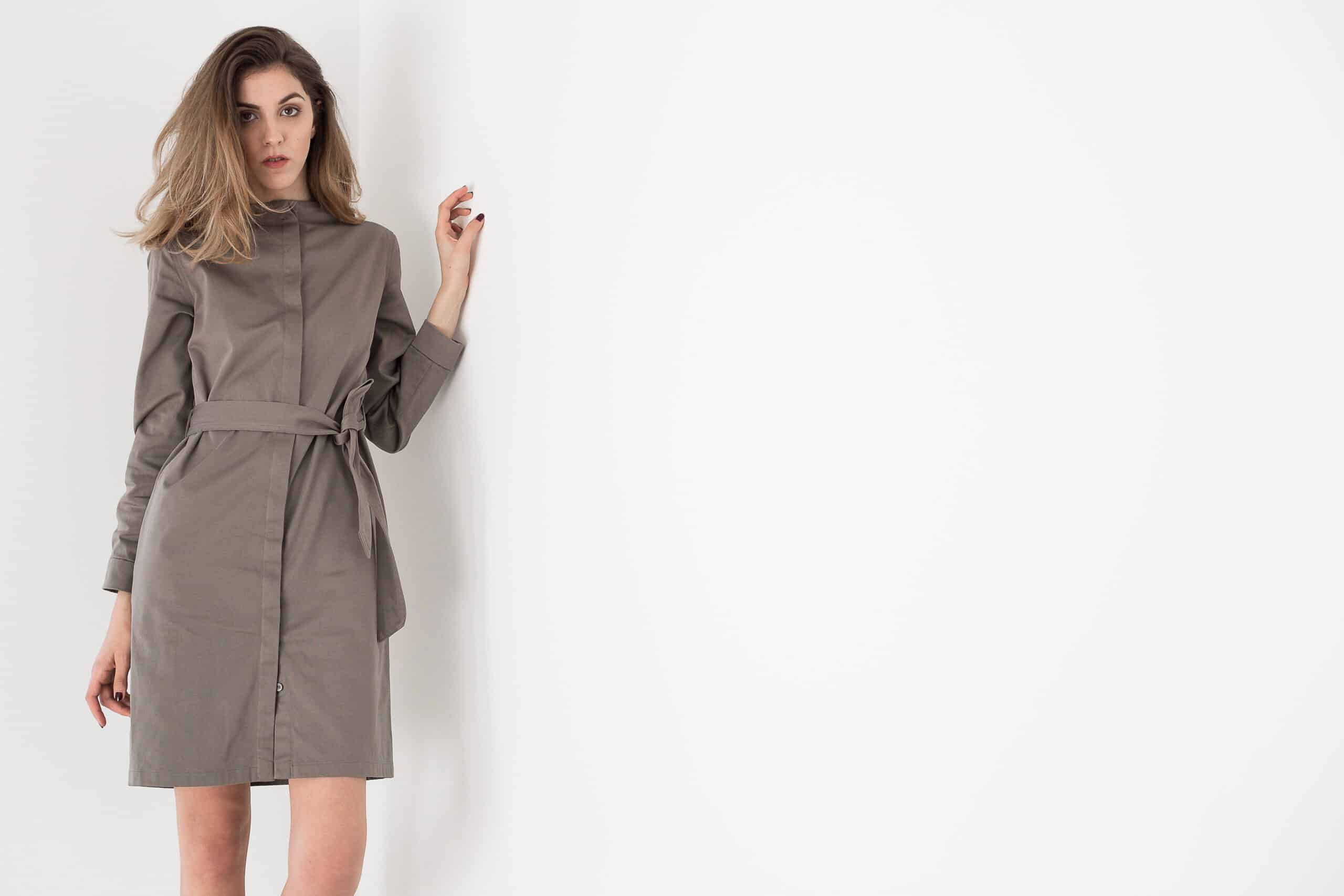 Trench shirt dress - Image 4