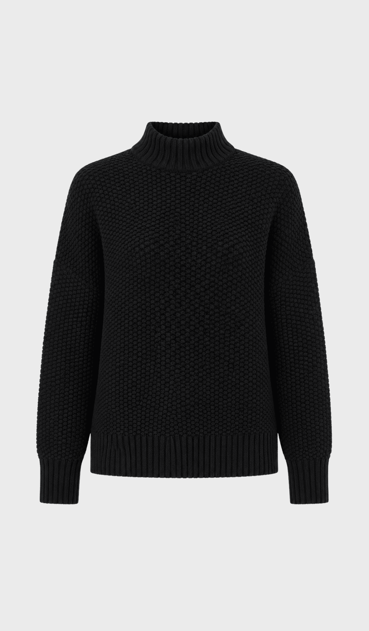 Knitted rice cubes pullover