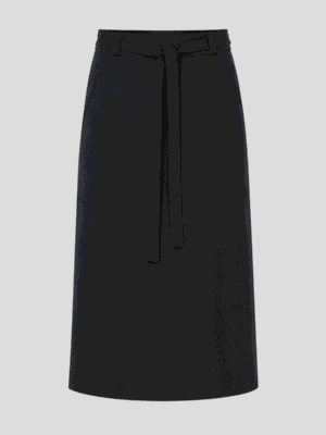 Skirt with a belt