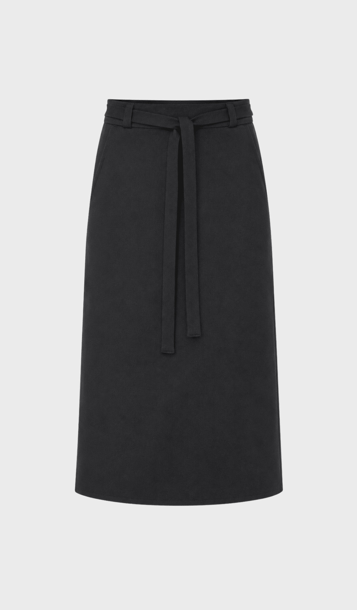 Skirt with a belt