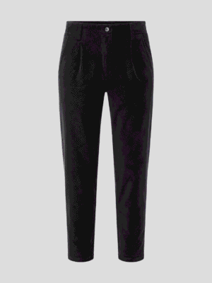 Straight corduroy trousers