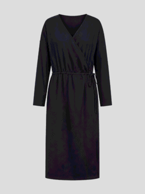 String wrap dress