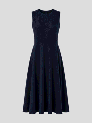 Tencel pleat dress