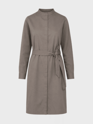 Trench shirt dress