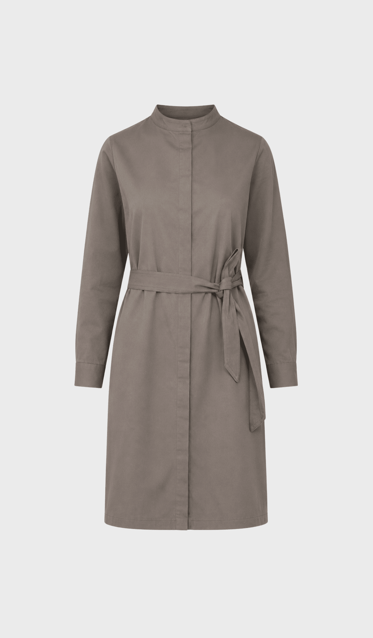 Trench shirt dress