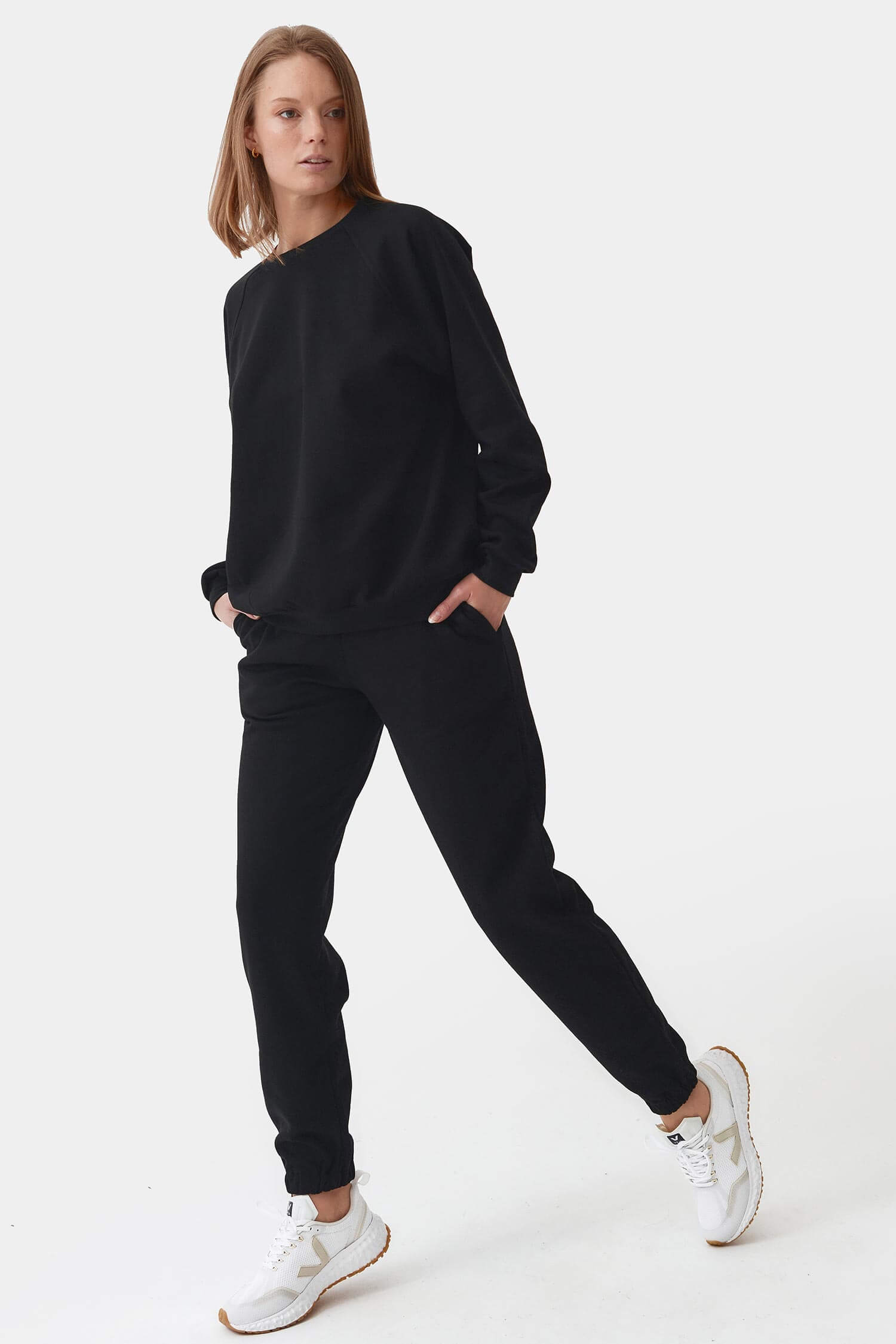 Organic cotton track pants - Image 2