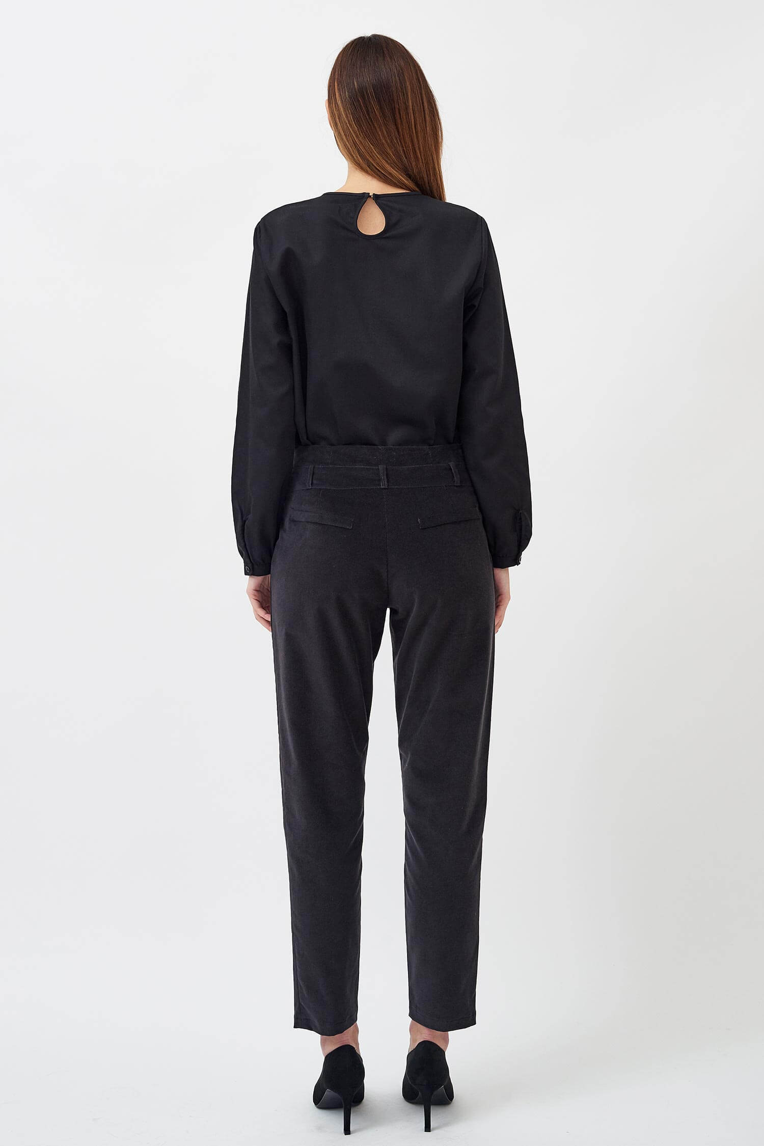 Straight corduroy trousers - Image 5