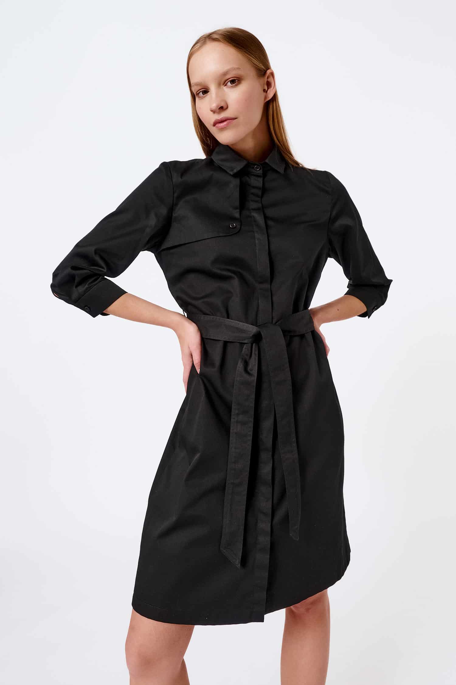 Trench shirt dress - Image 2