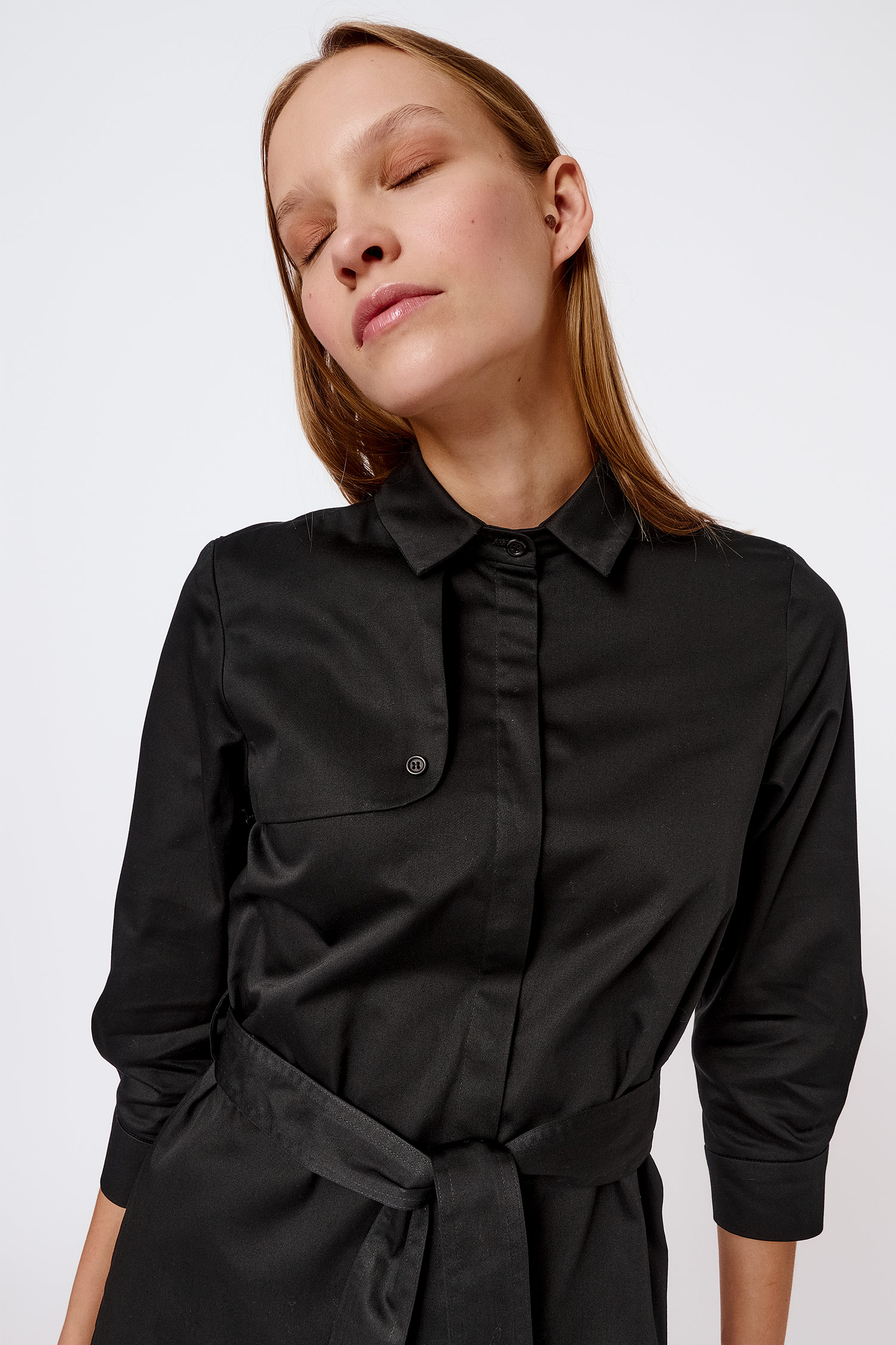 Trench shirt dress - Image 4