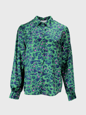 Green blouse
