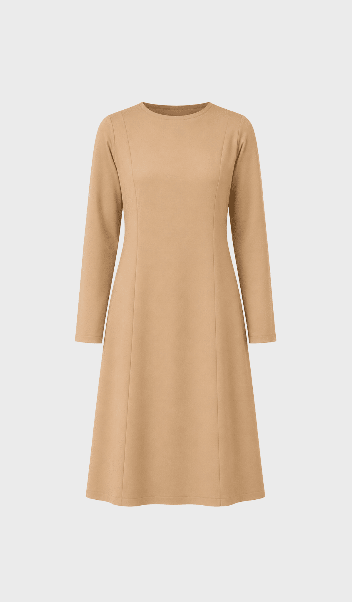 Front seams dress