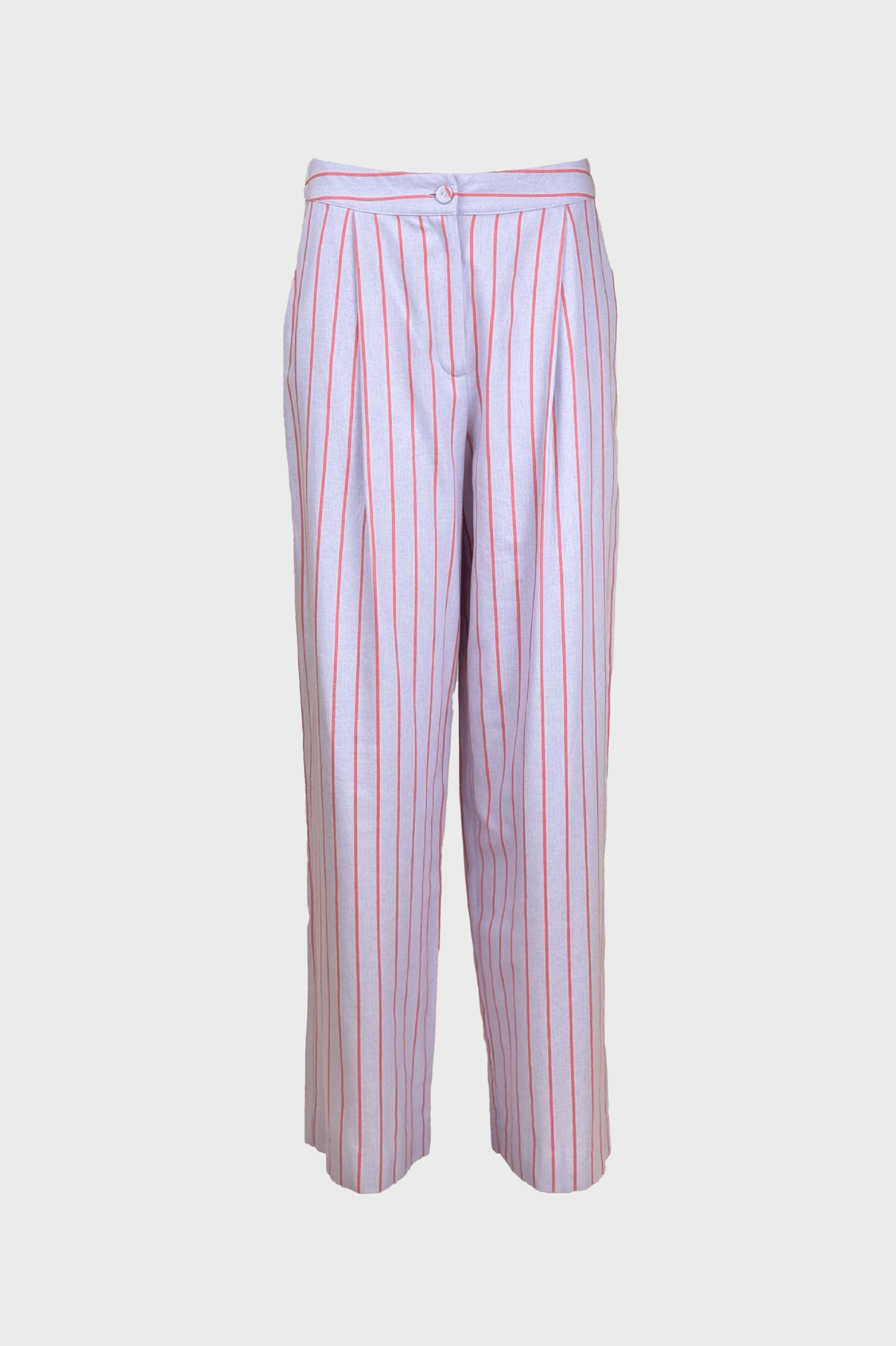 Tailored striped trousers