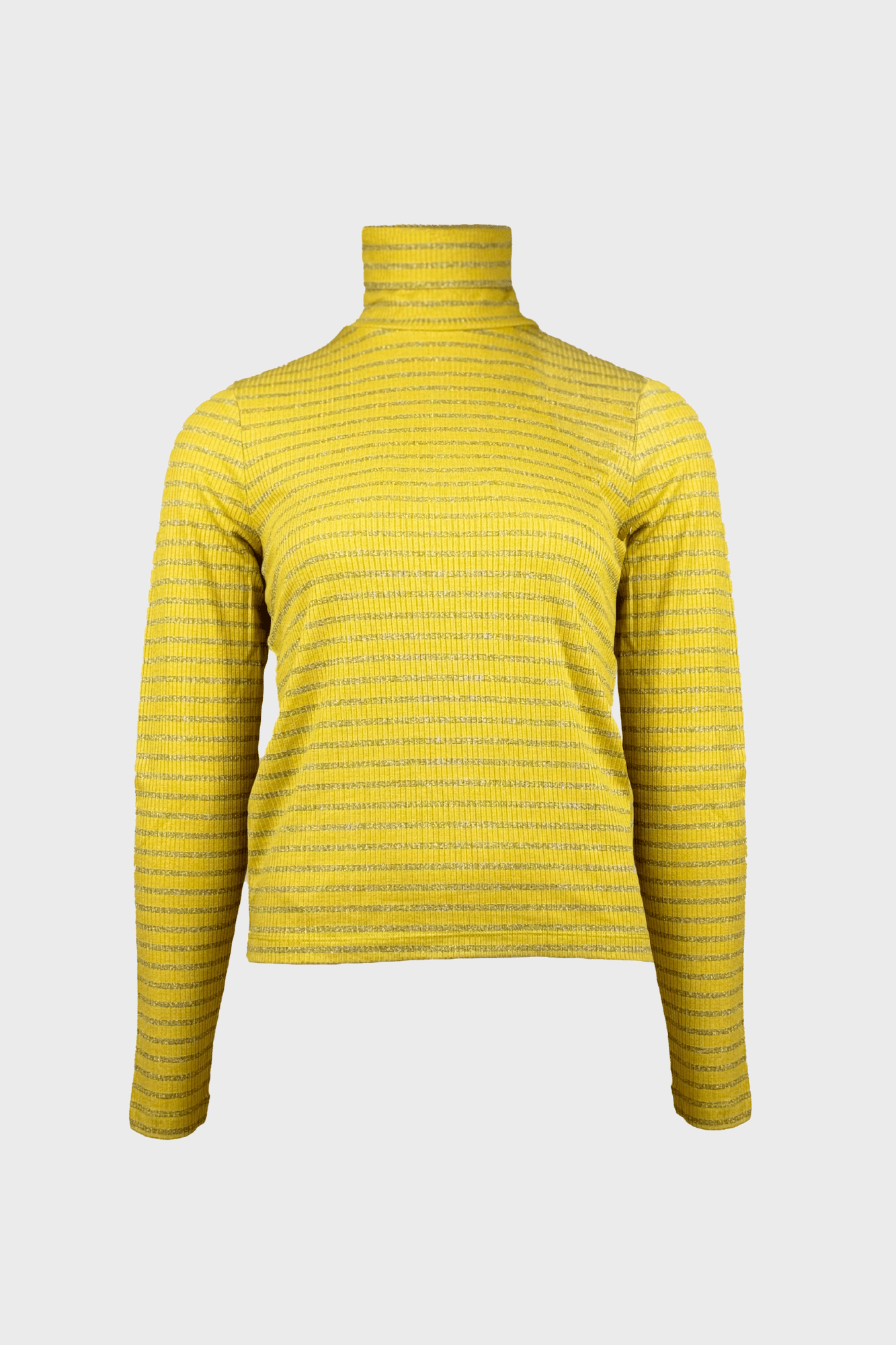 Mustard yellow turtleneck sweater