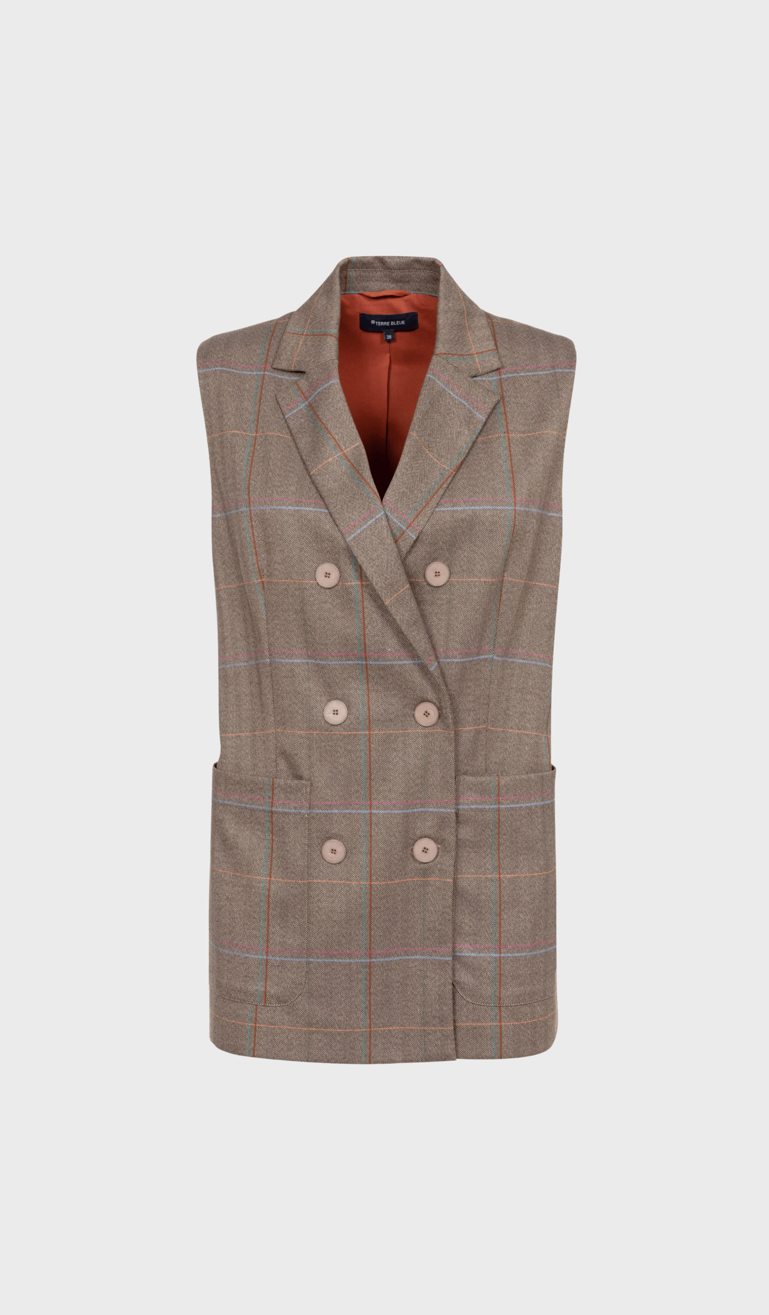 Bronze colored blazer