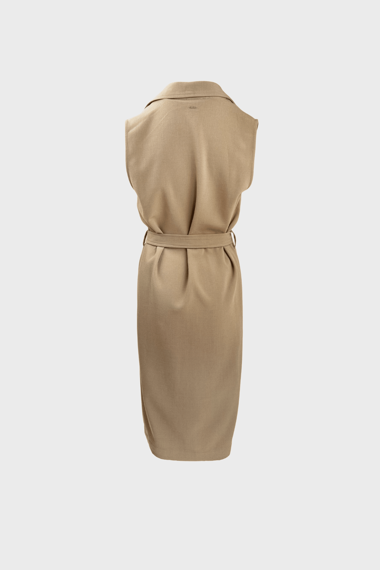 Sleeveless trench-style vest - Image 2