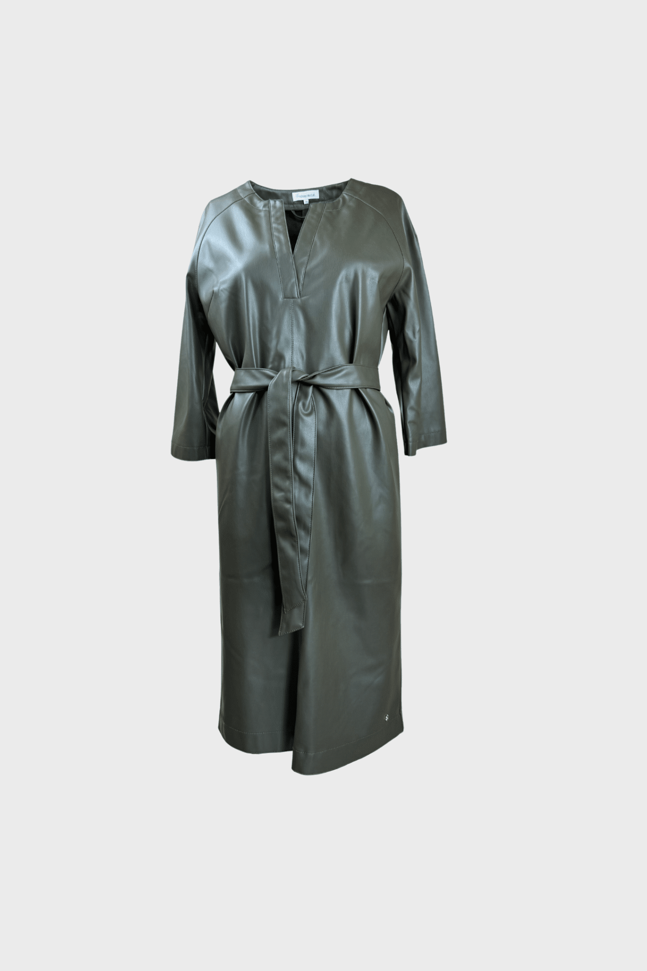 Bronze elegant dress with timeless design and soft texture